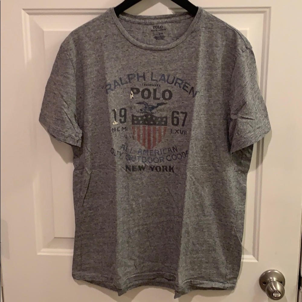Polo Ralph Lauren Mens Graphic T Shirt Large